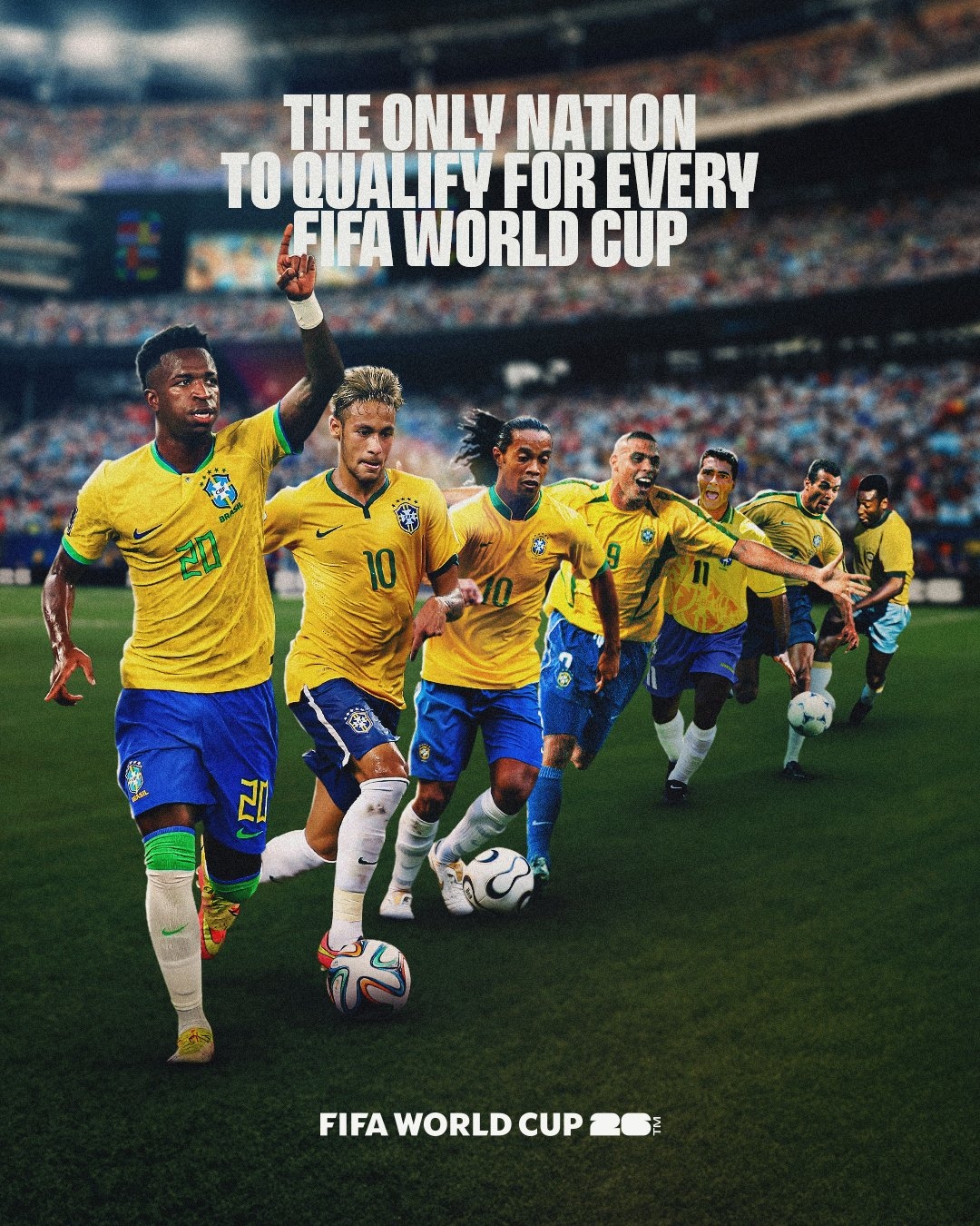 MK体育下载-含金量还在上升！五星巴西23届世界杯全勤 四星意大利连续3届缺席